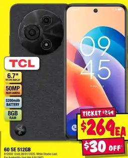 JB Hi-Fi Tcl 60 se offer