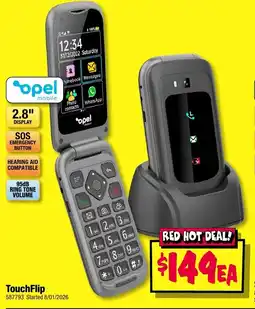 JB Hi-Fi Opel touchflip offer