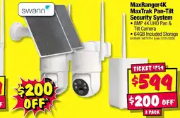 JB Hi-Fi Swann max ranger 4k maxtrak pan-tilt security system offer