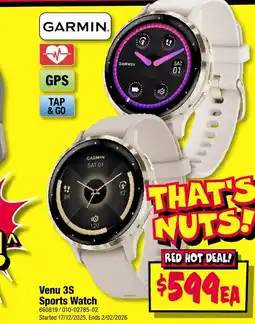 JB Hi-Fi Venu 3s sports watch offer