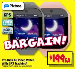 JB Hi-Fi Pro kids 4g video watch with gps tracking offer