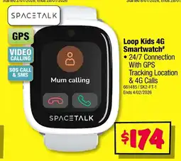 JB Hi-Fi Loop kids 4g smartwatch offer
