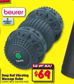 JB Hi-Fi Deep roll vibrating massage roller offer