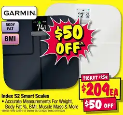 JB Hi-Fi Index s2 smart scales offer
