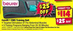 JB Hi-Fi Corefit 1 ems training belt offer