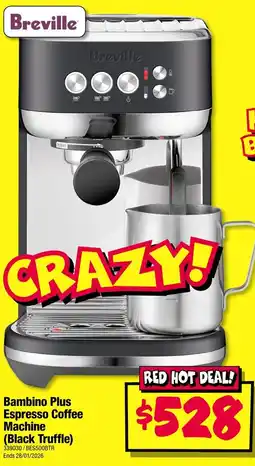 JB Hi-Fi Bambino plus espresso coffee machine offer