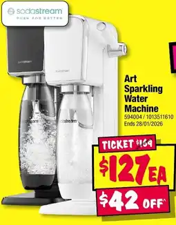JB Hi-Fi Art sparkling water machine offer