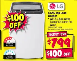 JB Hi-Fi Top load washer offer