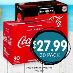 Spudshed Coca-cola diet offer