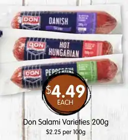 Spudshed Don Salami Varieties offer