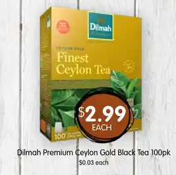 Spudshed Dilmah Premium Ceylon Gold Black Tea offer