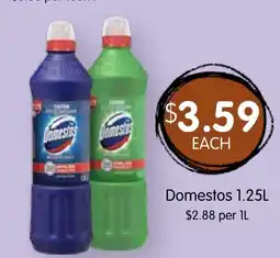 Spudshed Domestos offer