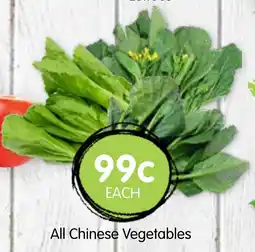 Spudshed All Chinese Vegetables offer