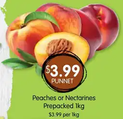 Spudshed Peaches or Nectarines Prepacked offer