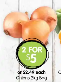 Spudshed Onions offer