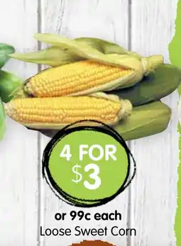 Spudshed Loose Sweet Corn offer
