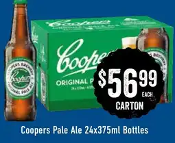 Spudshed Coopers Pale Ale Bottles offer