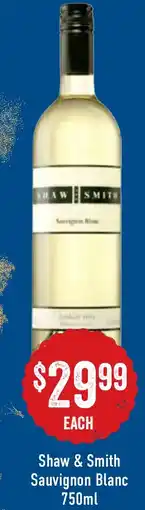 Spudshed Shaw & Smith Sauvignon Blanc offer