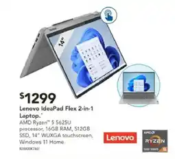 Harvey Norman Lenovo IdeaPad Flex 2-in-1 Laptop offer