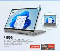 Harvey Norman Lenovo IdeaPad Flex 5 2-in-1 Laptop offer