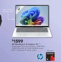 Harvey Norman Hp omnibook 5 al copilot+ pc. offer