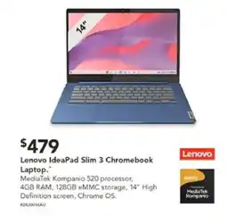 Harvey Norman Lenovo IdeaPad Slim 3 Chromebook offer