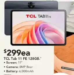 Harvey Norman TCL Tab 11 FE 128GB. offer