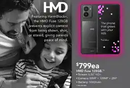 Harvey Norman Hmd fuse 128gb. offer