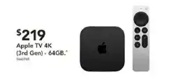 Harvey Norman Apple tv 4k (3rd gen) - 64gb. offer