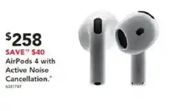 Harvey Norman AirPods 4 with Active Noise Cancellation offer