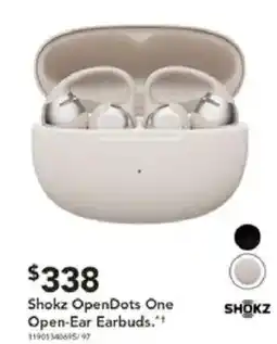 Harvey Norman Shokz OpenDots One Open-Ear Earbuds offer