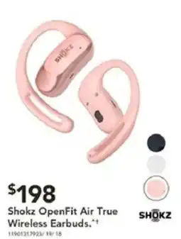 Harvey Norman Shokz OpenFit Air True Wireless Earbuds offer