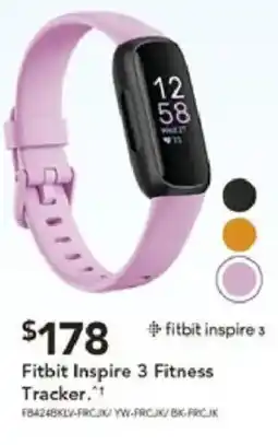 Harvey Norman Fitbit Inspire 3 Fitness Tracker offer
