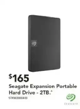 Harvey Norman Seagate expansion portable hard drive - 2tb offer