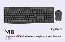 Harvey Norman Logitech mk295 wireless keyboard and mouse offer