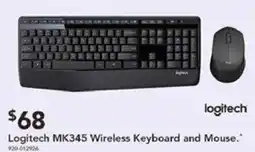 Harvey Norman Logitech mk345 wireless keyboard and mouse offer