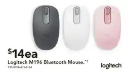 Harvey Norman Logitech M196 Bluetooth Mouse offer
