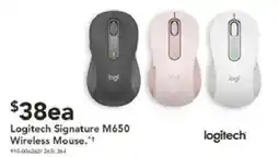 Harvey Norman Logitech signature m650 wireless mouse offer