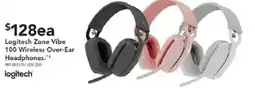 Harvey Norman Logitech Zone Vibe 100 Wireless Over-Ear Headphones offer
