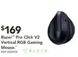 Harvey Norman Razer pro click v2 vertical rgb gaming mouse offer