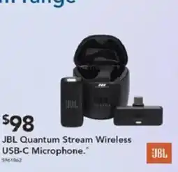 Harvey Norman Jbl quantum stream wireless usb-c microphone offer