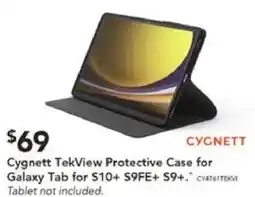Harvey Norman Cygnett tekview protective case for galaxy tab for s10+ s9fe+ s9+. offer