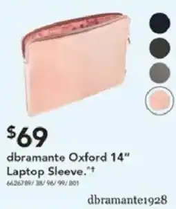 Harvey Norman dbramante Oxford 14" Laptop Sleeve offer