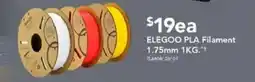 Harvey Norman Elegoo pla filament 1.75mm 1kg offer