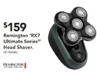 Harvey Norman Remington RX7 Ultimate Series Head Shaver offer