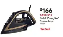Harvey Norman Tefal Puregliss Steam Iron. offer