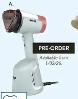 Harvey Norman Tefal AeroSteam Handheld Garment Steamer offer