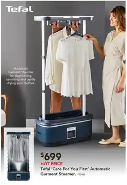 Harvey Norman Tefal Care For You First Automatic Garment Steamer offer
