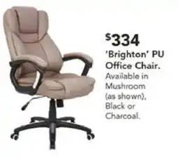Harvey Norman Brighton PU Office Chair offer