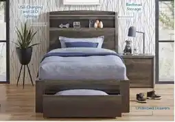 Harvey Norman Nebula 1-Drawer Single Bed offer